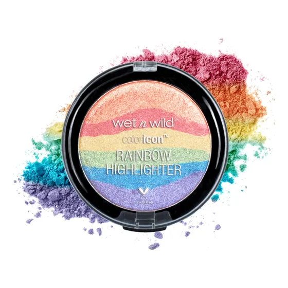 Set Wet N Wild Labial Liquido & Iluminador Arcoíris +regalo