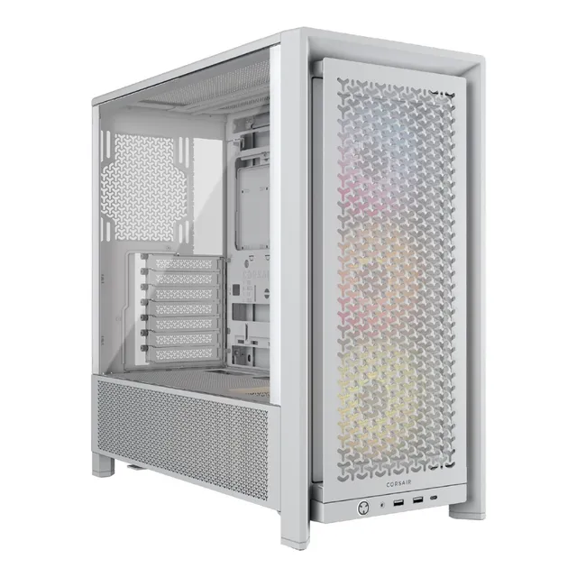 Gabinete Gamer Corsair Frame 4000d Rs Argb Mid Tower Vidrio