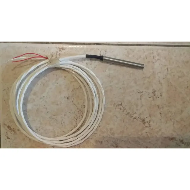 Termocupla Tipo  Pt100 1/4  X 2  Y 2 Mts De Cable
