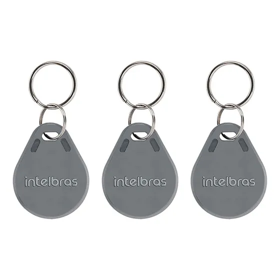 3 Chaveiro Token Rfid Th 1000 Mf Tag Intelbras 13,56 Mhz