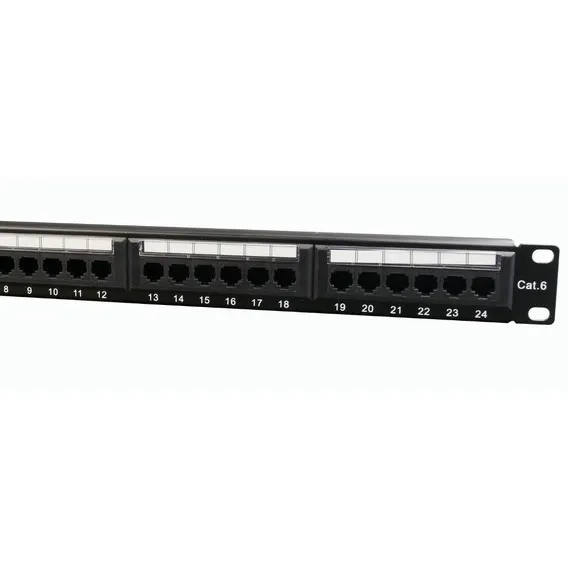 Patch Panel De 24 Puertos Cat6