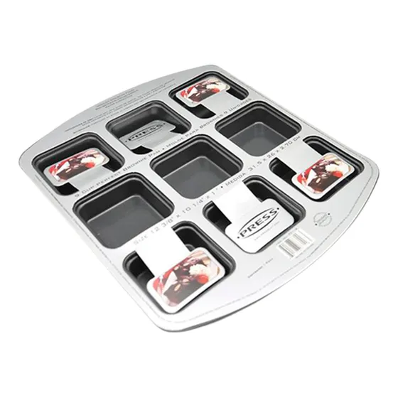 Molde Para 9 Brownies Press 31,5 X 26 X 2,7cm
