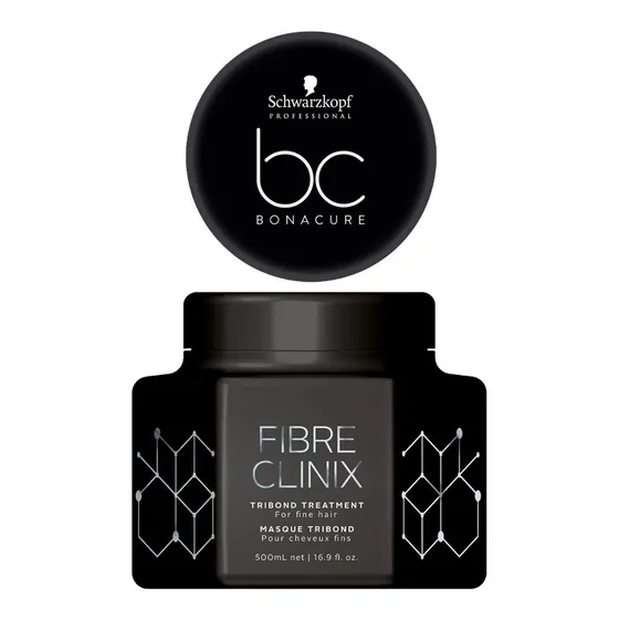 Mascara 500ml Cabello Fino Fibre Clinix Tribond Schwarzkopf