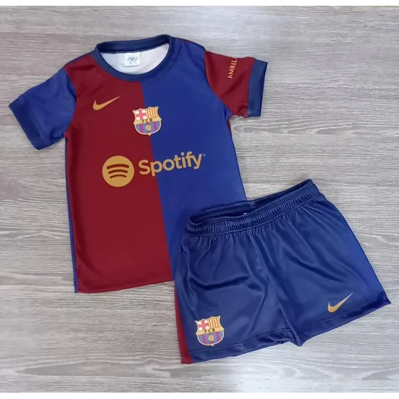Conjunto Para Niños Futbol Barcelona Lewandowski 