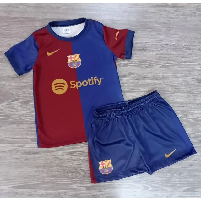 Conjunto Para Niños Futbol Barcelona Lewandowski 