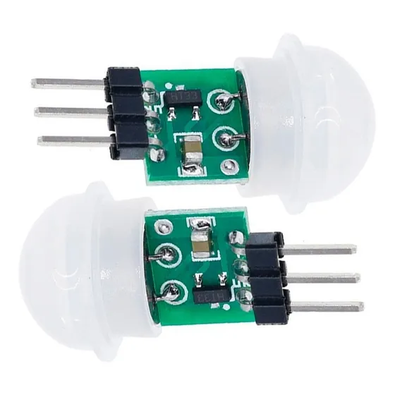 2 Pzas Sensor De Movimiento Pir Am312 Automatico Infrarrojo
