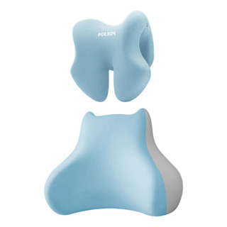 Para Almohada De Soporte Lumbar Con Reposacabezas, 2 Para Almohada De Soporte Lumbar Con Reposacabezas, 2