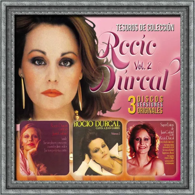Rocio Durcal Tesoros De Coleccion Volumen 2 Box 3 Discos Cd