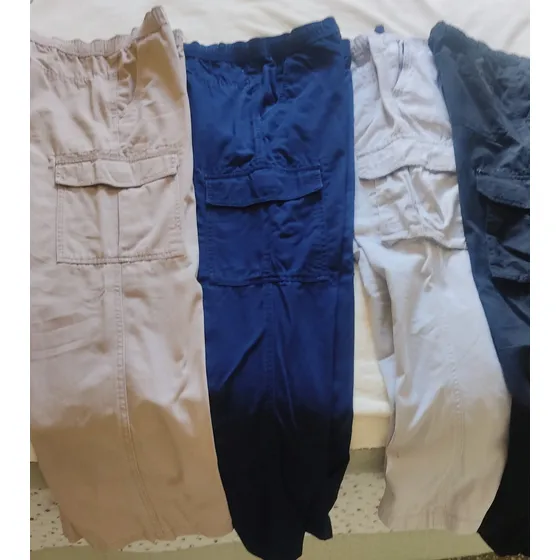 Pantalones De Niño. Tipo Cargo Como Nuevos