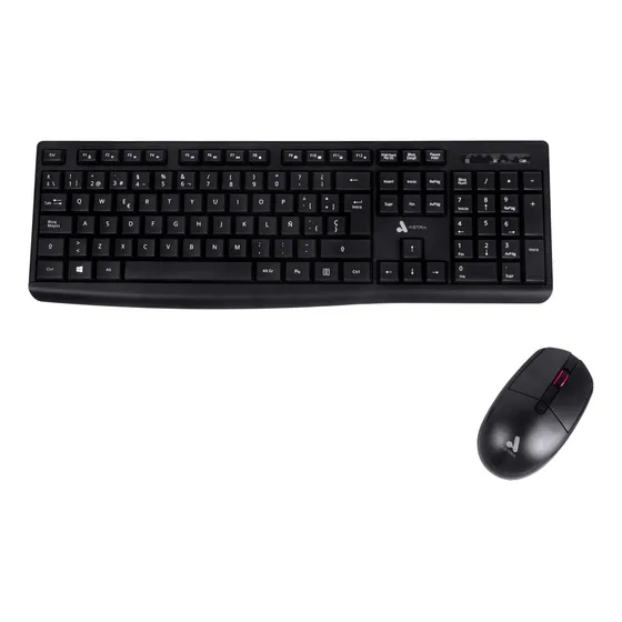 Kit Teclado + Mouse Inalámbrico Astra K13  Nuevo Español
