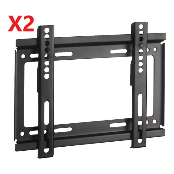 Base Fija Para Tv Led Lcd De 14 Hasta 42 Pulgadas