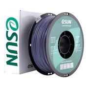 Filamentos Pla-st Flexible Duro Esun 1kg 1.75mm Gris