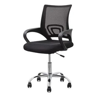 Cadeira De EscritĂłrio Rivatti Santiago Base Cromada ErgonĂŽmica Preta Com Estofado De Mesh Cadeira De EscritĂłrio Rivatti Santiago Base Cromada ErgonĂŽmica Preta Com Estofado De Mesh
