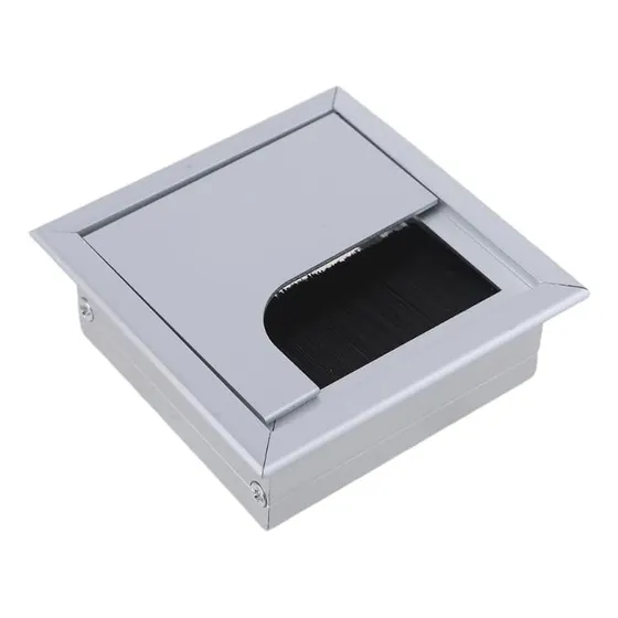 Pasacables Para Escritorio De Conferencias Oficina Aluminio