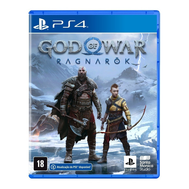 Jogo God Of War Ragnarok Standard Edition Ps4 Mídia Física Jogo God Of War Ragnarok Standard Edition Ps4 Mídia Física