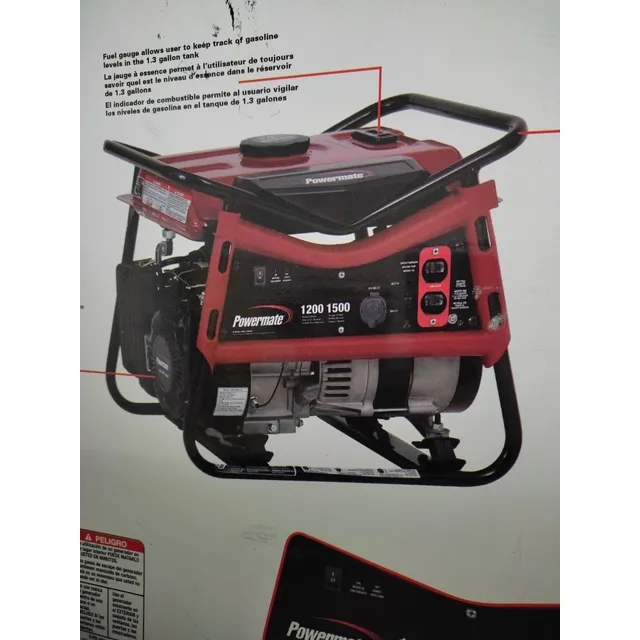 Planta Generador 1500 Watts Powermate American Nueva De Caja