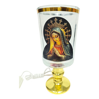 Lampara Veladora Virgen De Guadalupe Color Foco Normal E12 Lampara Veladora Virgen De Guadalupe Color Foco Normal E12