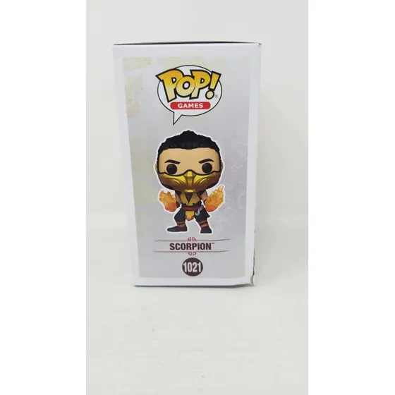Funko Pop Mortal Kombat Scorpion(caja Con Detalle)