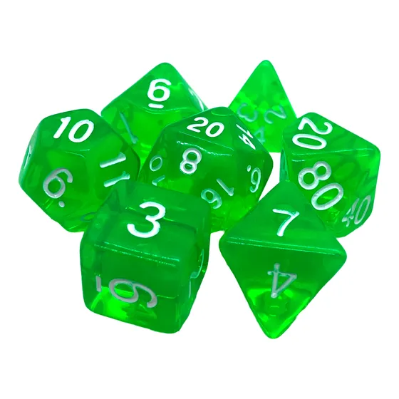 Dados Para D&d Rol Set De 7 Varios Colores Yinyer World