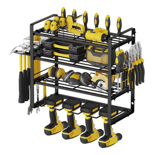 Estante Repisa Organizador Herramientas De Pared 2 Niveles Estante Repisa Organizador Herramientas De Pared 2 Niveles