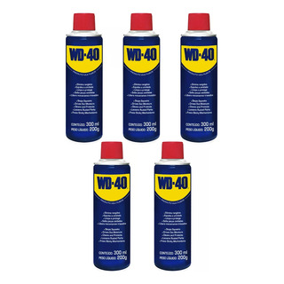 5 Spray Wd-40 Produto Multiuso - Desengripa Lubrifica 300ml 5 Spray Wd-40 Produto Multiuso - Desengripa Lubrifica 300ml