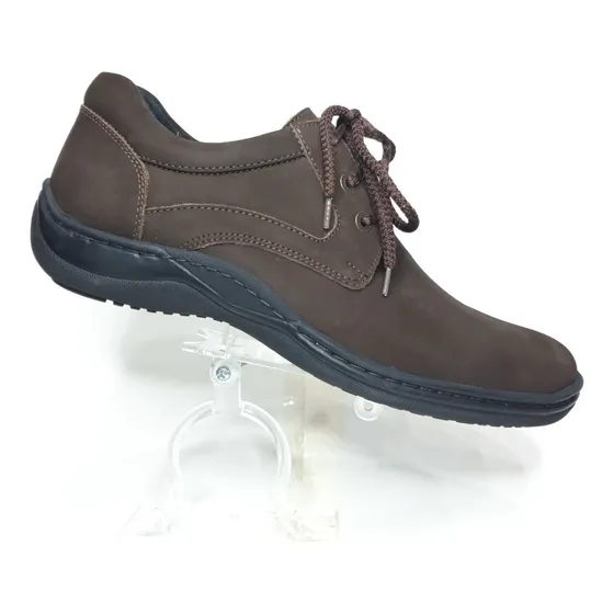 Calzado Casual Mega 1256 Para Caballero Marron 