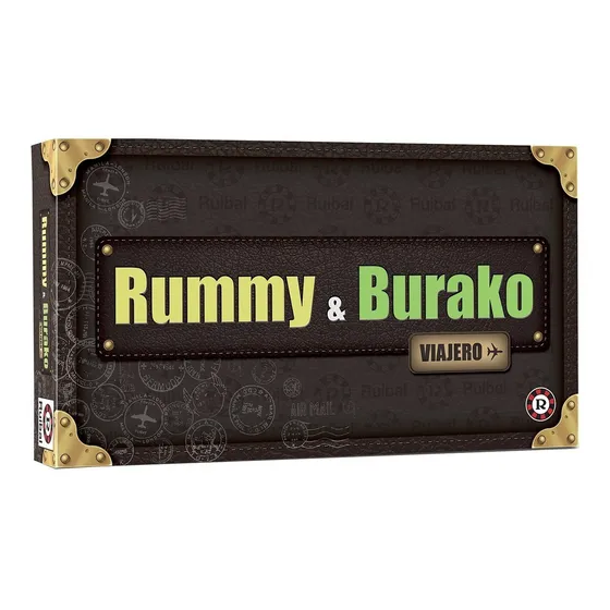 Juego Rummy Burako Viajero Ruibal Clásicos (+ 8 Años)