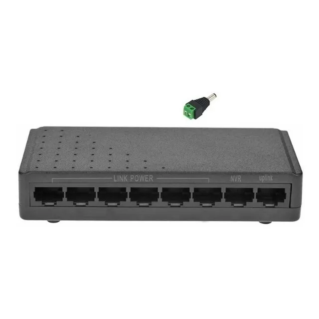 Switch Poe 6 Puertos Ubiquiti-mikrotik, Sin Fuente