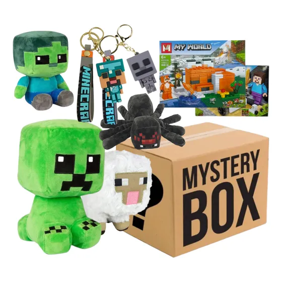 Mystery Box Golden Minecraft X7 Productos Importados