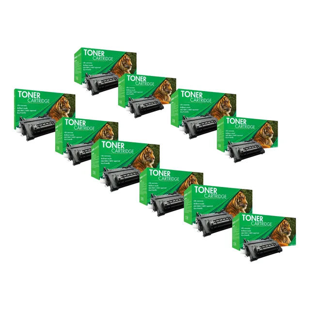 10 Cartucho Toner Uso 90a  Ce390a M4555  M601 64a Cc364a