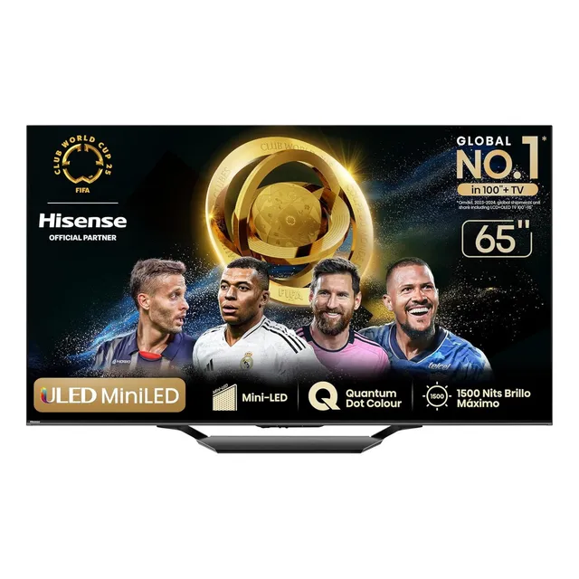 Hisense Tv Google 65 Pulgadas U7 Mini-led 4k Uhd Qled 65u7n