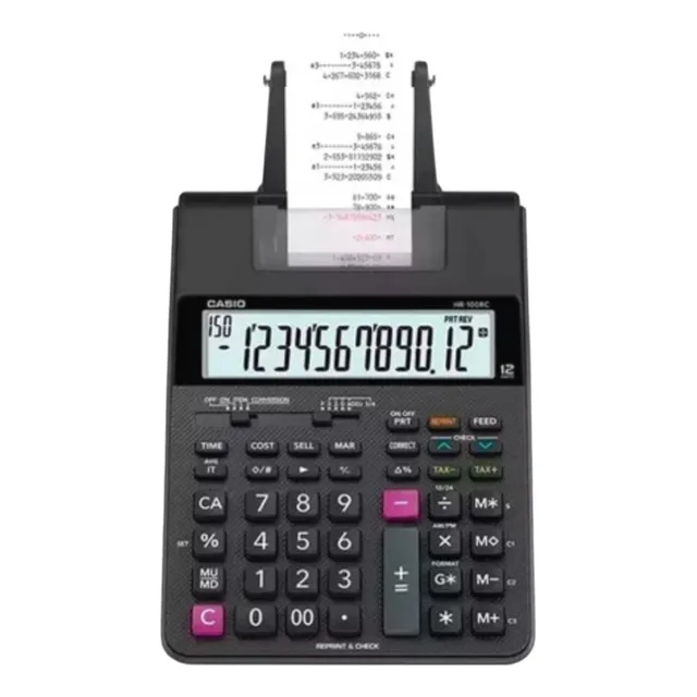 Combo Casio Hr 100 Rc Y Transformador