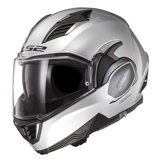 Casco Modular Ls2 Valiant Ii Gloss Silver Xsmall Casco Modular Ls2 Valiant Ii Gloss Silver Xsmall
