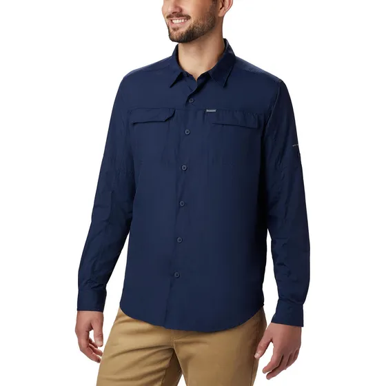Camisa Columbia Silver Ridge 2.0 Long Sleeve Azul