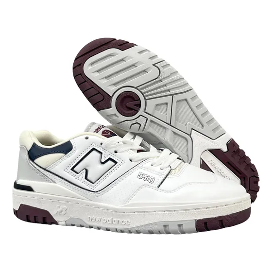 Zapatillas Running New Balance 550 Estilo Retro Suaves Elásticas Y Cómodas Hombre Y Mujer