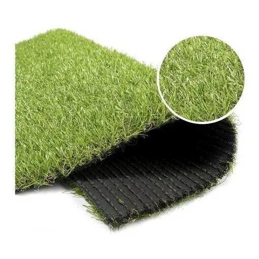 Cesped Sintetico Pasto Artificial Rollo Cuatricolor Premium 20 Mm