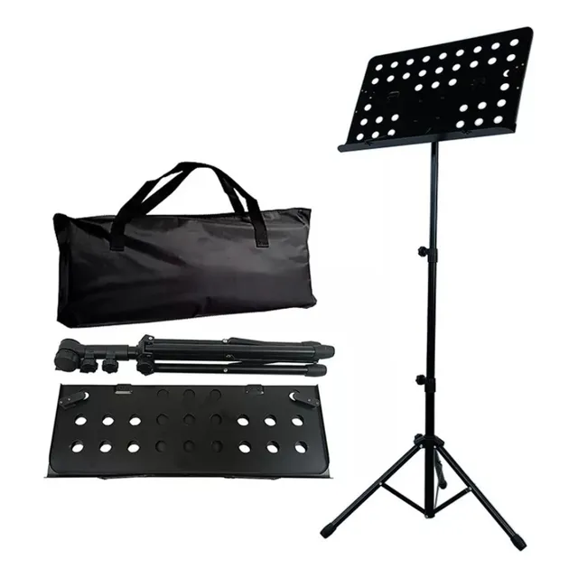 Engrosada Atril Para Partituras Ajustable Plegable Con Bolsa