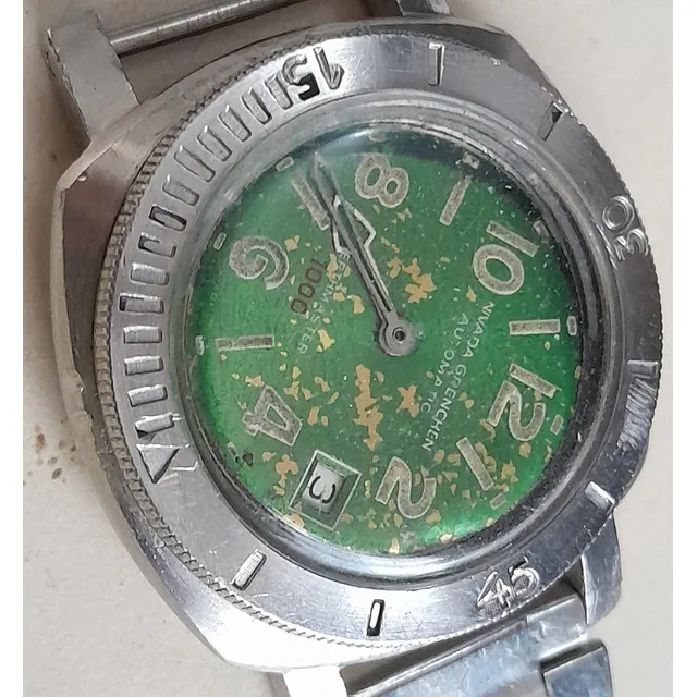 Reloj Nivada Grenchen Depthmaster Automatico Vintage Raro
