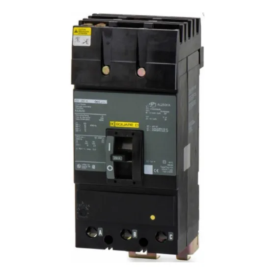 Interruptor Termomagnetic I-line 250a Ka36250 250amp Squared Color Negro