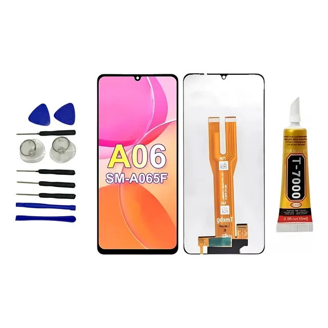 Tela Módulo Display Touch A06 Premium Para A065 + Cola