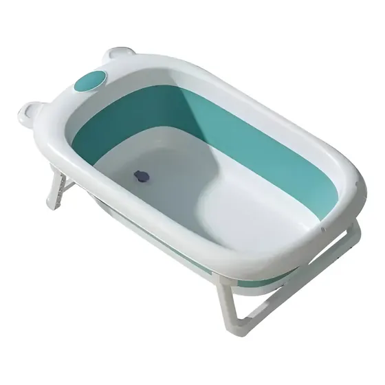 Bañito Silicona Plegable , Mvd Kids Color Verde Agua Verde Agua