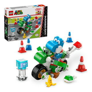 Lego® Super Mario: Mario Kart: Yoshiciclo 72031; Yoshi Azul Con Moto Inspirado En La Serie De Nintendo®; Juguete Para Niño 7+ Lego® Super Mario: Mario Kart: Yoshiciclo 72031; Yoshi Azul Con Moto Inspirado En La Serie De Nintendo®; Juguete Para Niño 7+