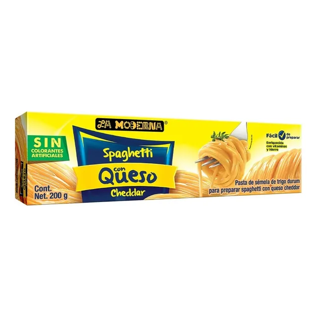 Pasta La Moderna Spaghetti Con Queso 200g