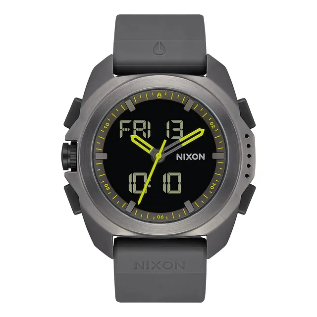 Nixon Ripley A1267 - Gunmetal - Reloj Analógico Y Wphsg
