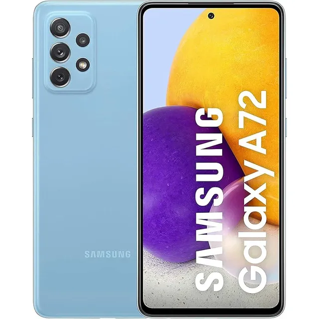 Samsung Galaxy A72 128 Gb Azul Sorprendente 6 Gb Ram