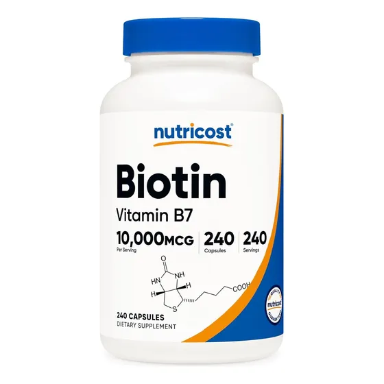 Nutricost Biotin Sin Sabor