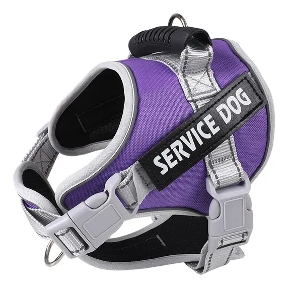 Chaleco Pechera Perro Service Dog - Arnes Soporte Emocional