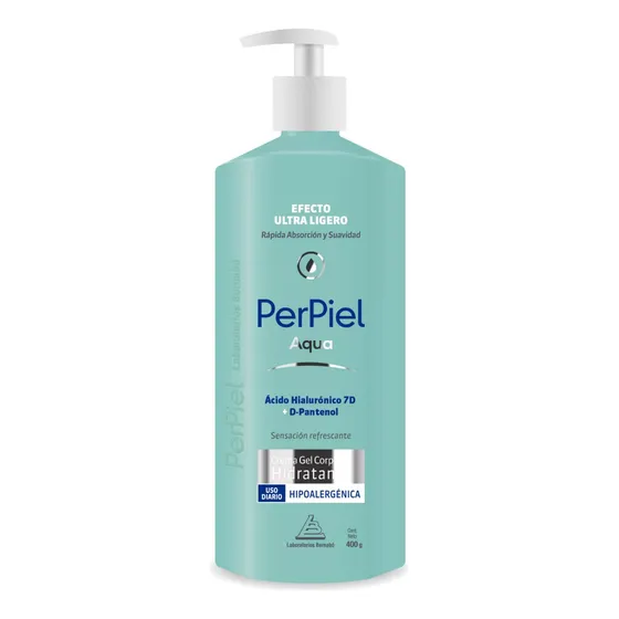 Perpiel Aqua Crema Gel Corporal Hidratante 400 G Fragancia Neutra