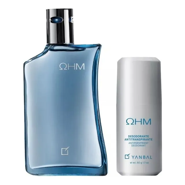 Ohm Perfume Hombre 100ml Set Regalo Yanbal