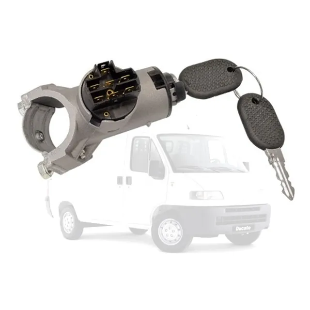 Llave Contacto Y Arranque Antirrobo Fiat Ducato Boxer 96/04